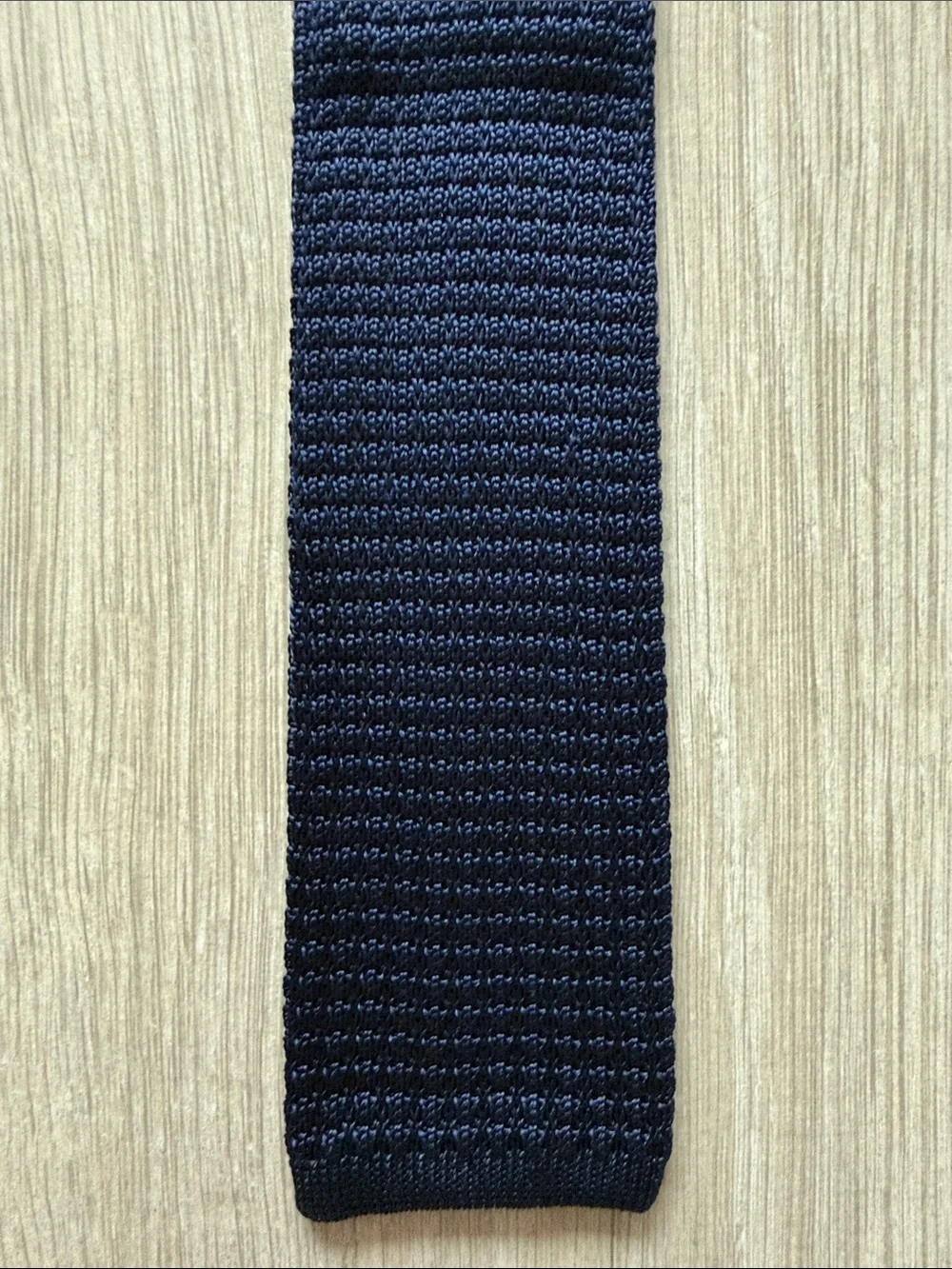 The Tie Bar Black Knit Skinny Tie